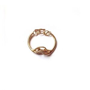 Gold Plated Stainless Steel Bangle Bracelet